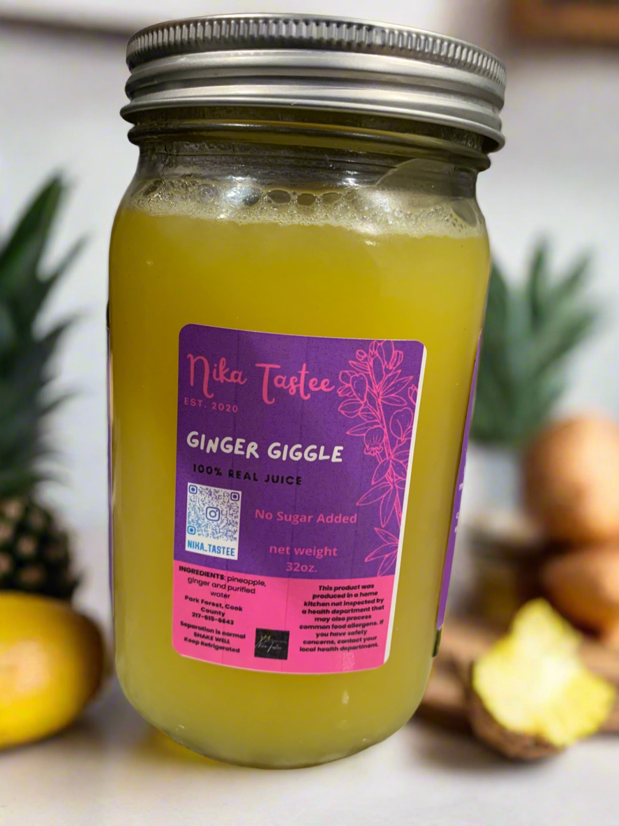 32oz Ginger Giggle Juice