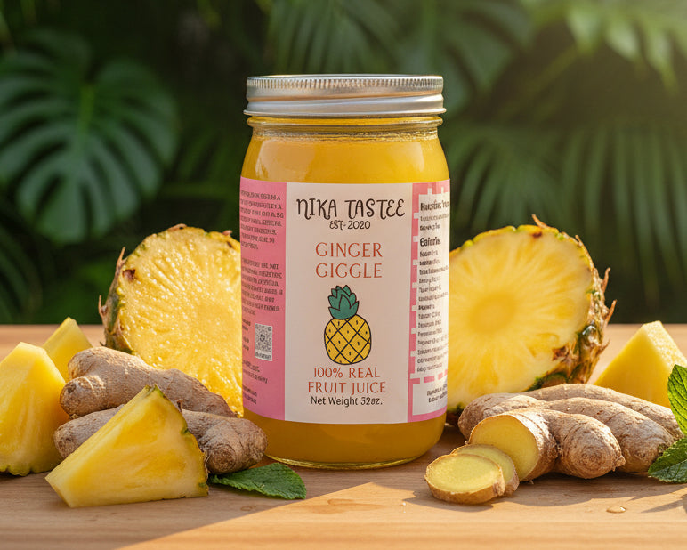 32oz Ginger Giggle Juice