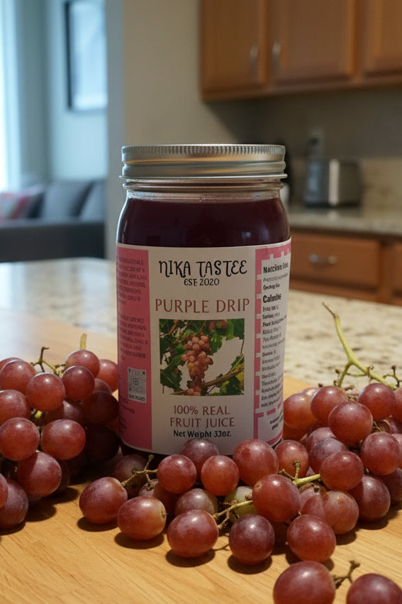 32oz Purple Drip Juice